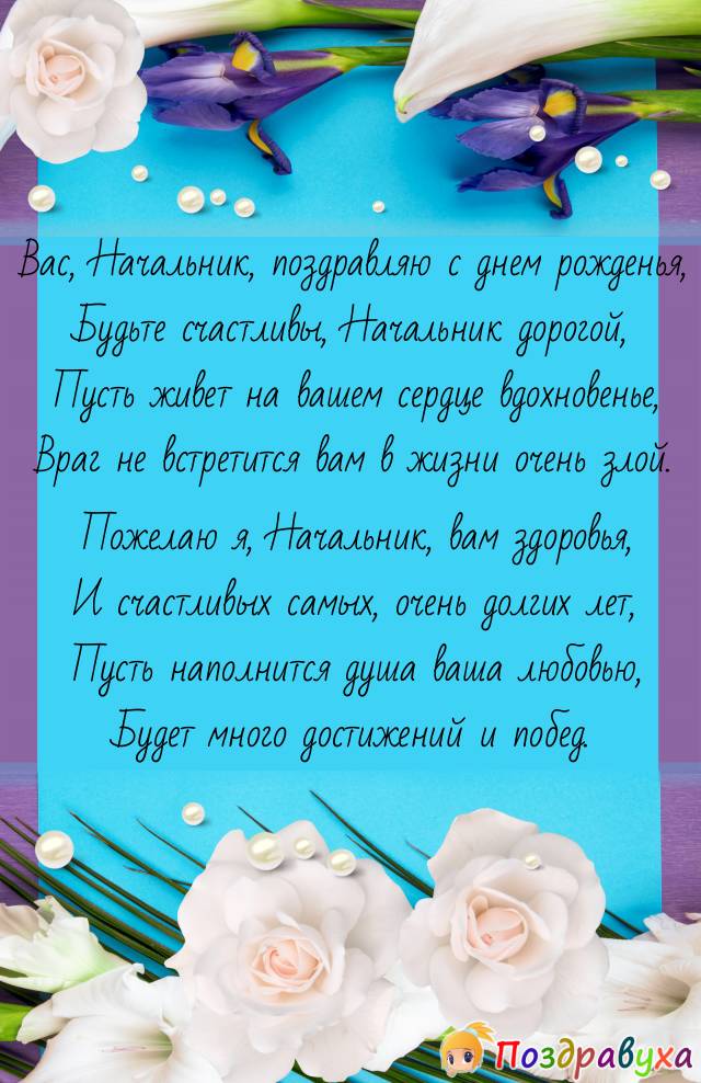 С Днем Рождения, Начальник!!!