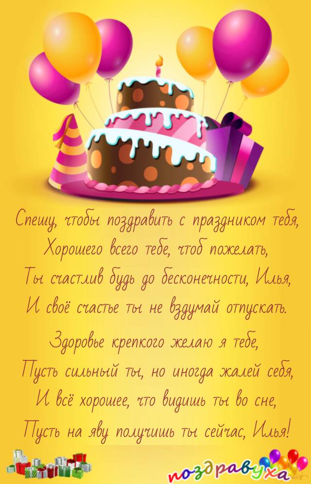 С Днем Рождения, Илья!!!