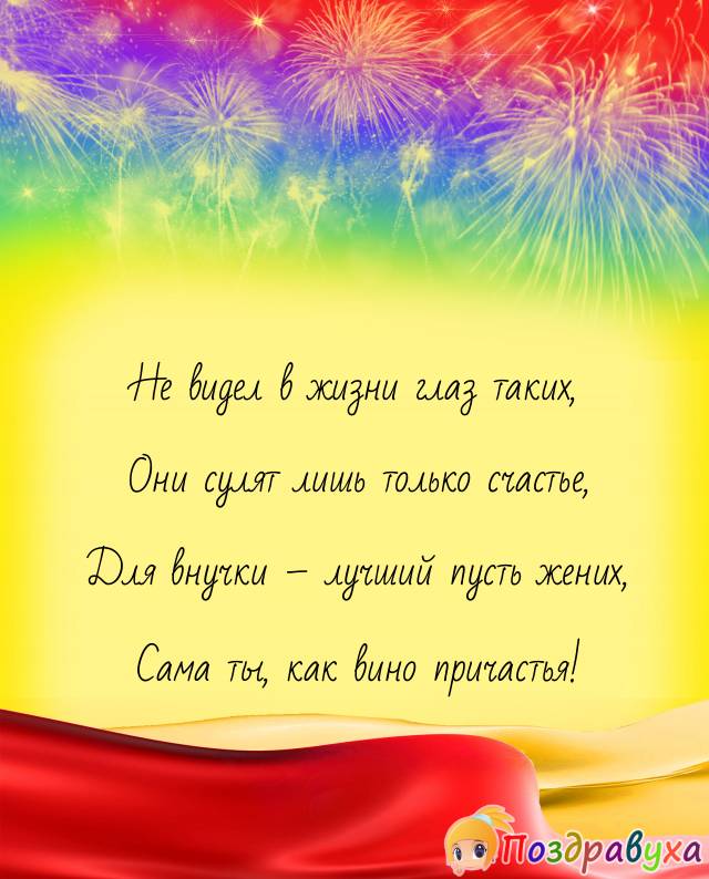 Открытки с днём рождения внучке