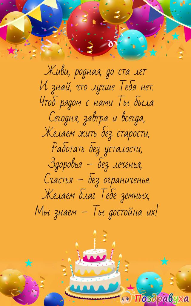 Открытки с днём рождения свекрови